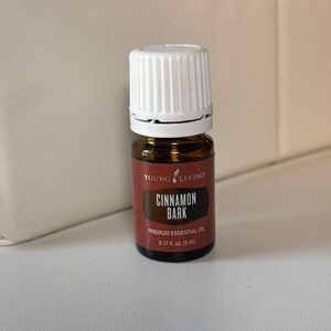 Young Living Cinnamon Bark Premium Essential Oil 5ml Amber Glass Bottle